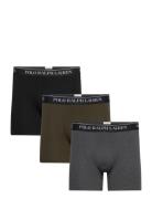 Polo Ralph Lauren Underwear Stretch Cotton Boxer Brief 3-Pack Svart