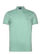 Polo Ralph Lauren Custom Slim Fit Soft Cotton Polo Shirt Grön