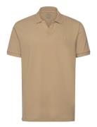 Polo Ralph Lauren Custom Slim Fit Stretch Mesh Polo Shirt Beige