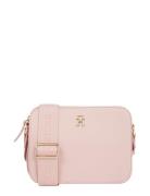 Tommy Hilfiger Th Logotape Camera Bag Rosa