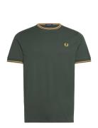 Fred Perry Twin Tipped T-Shirt Khaki Green