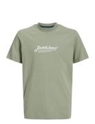 Jack & J S Jjbeau Tee Ss Crew Neck Jnr Grön