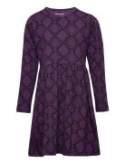 Mini Rodini Snakeskin Ls Dress Multi/patterned