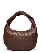 Gina Tricot Braided Shoulder Bag Brun