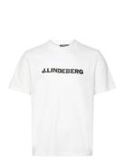 J. Lindeberg Parcy Logo Tee Vit