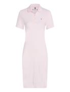 Tommy Hilfiger 1985 Slim Pique Polo Dress Ss Rosa