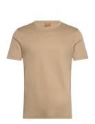 Mos Mosh Gallery Mmgperry Crunch O-Ss Tee Beige