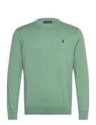 Polo Ralph Lauren Slim Fit Textured Cotton Sweater Grön