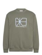 Makia Crossing Sweatshirt Khaki Green