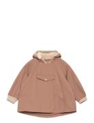 MINI A TURE Matwai Fleece Lined Spring Jacket. Grs Brun