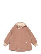 MINI A TURE Matwally Fleece Lined Spring Jacket. Grs Orange