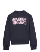 Mads Nørgaard Organic Sweat Talinka Sweatshirt Marinblå