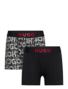 Hugo Kids Set Of 2 Boxer Shorts Svart