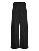 French Connection Regina Jersey Wide Leg Trouser Svart