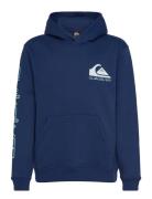 Quiksilver Omni Logo Hoodie Youth Marinblå