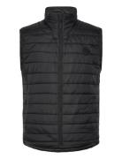 Lindbergh Light Weight Quilted Waistcoat Svart