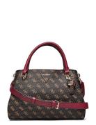 GUESS Noelle Luxury Satchel Brun