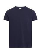 Calvin Klein Stretch Slim Fit T-Shirt Marinblå