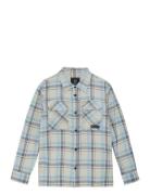 Indian Blue Jeans Shirt Jacket Check Blå