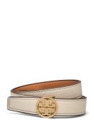 Tory Burch 1" Miller Reversible Belt Kräm