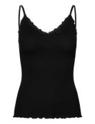 Rosemunde Rwbeatha Sl Regular Singlet Top Svart