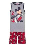 Mickey Mouse Pyjama Grå