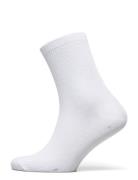 Mp Denmark Fine Cotton Rib Socks Vit