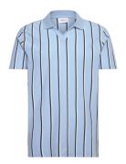 Lindbergh Stretch Polo Shirt S/S Blå