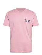 Lee Jeans Medium Wobbly Lee Tee Rosa