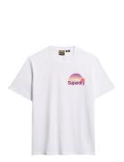 Superdry Cl Great Outdoors Chest Tee Vit