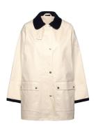 GANT Contrast Collar Saling Jacket Kräm