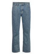 Weekday Space Relaxed Straight Jeans Blå