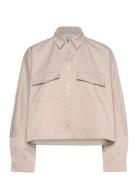 Ahlvar Gallery Kori Over Shirt Beige