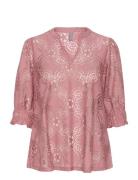 Culture Cuolu Ss Blouse Rosa