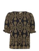 Culture Cutia Aidy Blouse Svart