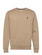 U.S. Polo Assn. Uspa Sweat O Neck Adler Men Beige