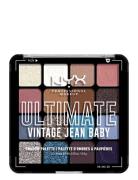 NYX Professional Makeup Ultimate Shadow Palette 16-Pan Vintage Jean Ba...