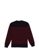 Armor Lux Striped Mariner Sweater "Groix" Marinblå