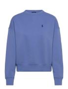 Polo Ralph Lauren Fleece Crewneck Pullover Blå