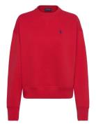 Polo Ralph Lauren Fleece Crewneck Pullover Röd