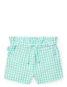 Boboli Poplin Bermuda Shorts Check Grön