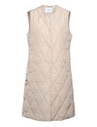 Minus Adelia Padded Vest Beige