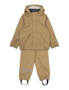 Mikk-line Pu Rain W. Susp. Recycled Beige