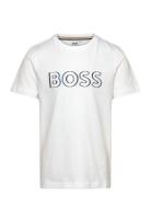 BOSS Short Sleeves Tee-Shirt Vit