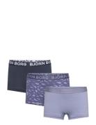 Björn Borg Cotton Stretch Boxer Shorts 3P Multi/patterned
