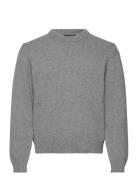 HAN Kjøbenhavn Crewneck Knit Cashmere Blend Grå