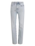 Calvin Klein Jeans High Rise Straight Blå