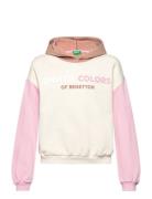 United Colors Of Benetton Sweater W/Hood Multi/patterned