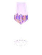 Anna Von Lipa Hand Painted Sevilla White Wine Multi/patterned