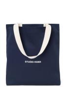 STUDIO FEDER Sigrid Tote Bag Marinblå